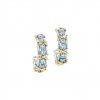 Tiffany Schlumberger Twenty Stone Hoop Earrings in Gold with Diamonds