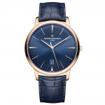 Vacheron Constantin Men Patrimony Self-winding 40 mm in Pink Gold-Blue