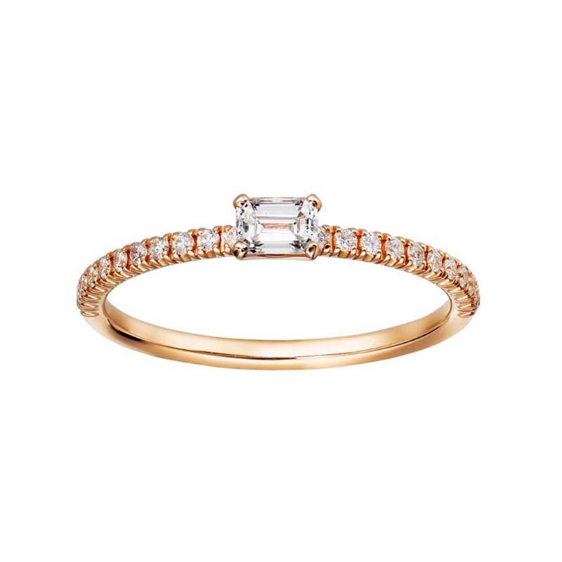 Cartier Etincelle De Cartier Ring in Pink Gold with Diamonds (1)