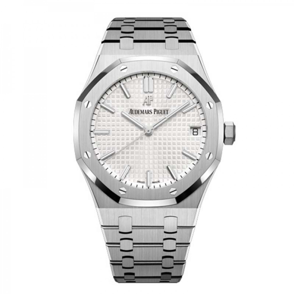 Audemars Piguet Herren Royal Oak Automatik 41 mm in Edelstahl-Silber