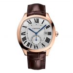 Cartier Men Drive De Cartier Watch Large Model Automatic Movement in Pink Gold-Silver