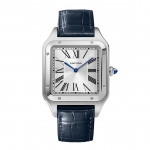 Cartier Men Santos-Dumont Watch Extra-Large Model in Steel-Silver