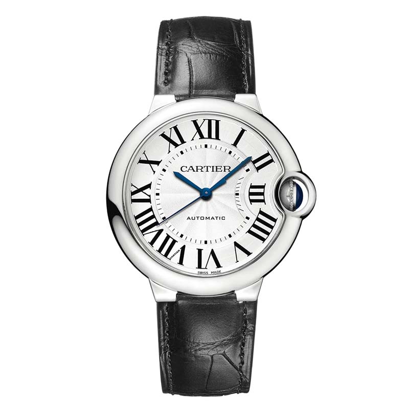 Cartier Unisex Ballon Bleu De Cartier Watch 36 mm in Steel-Silver (1)