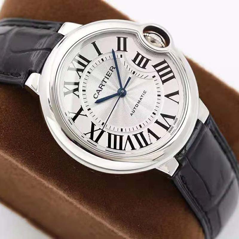 Cartier Unisex Ballon Bleu De Cartier Watch 36 mm in Steel-Silver (4)