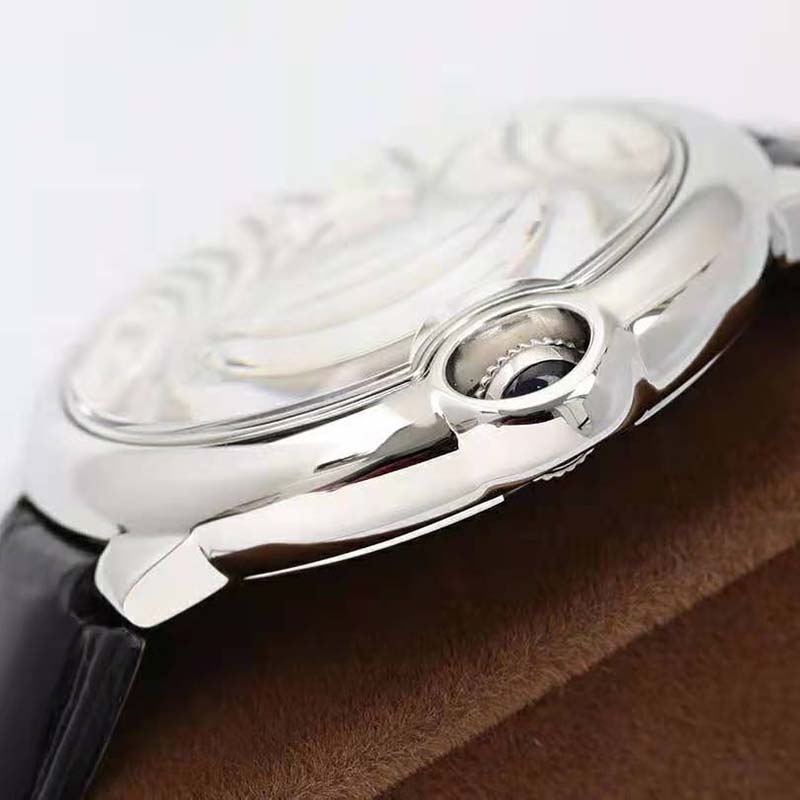 Cartier Unisex Ballon Bleu De Cartier Watch 36 mm in Steel-Silver (5)