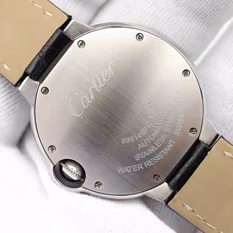 Cartier Unisex Ballon Bleu De Cartier Watch 36 mm in Steel-Silver (7)