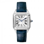 Cartier Unisex Santos-Dumont Watch Small Large Model in Steel-Silver