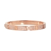 Cartier Women Love Bracelet in Pink Gold with Diamonds