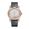Chopard Women Happy Sport 36 mm Automatic in Rose Gold and Diamonds