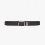 Fendi Men Belts Black Leather Belt
