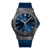 Hublot Men Classic Fusion Ceramic Blue 45 mm