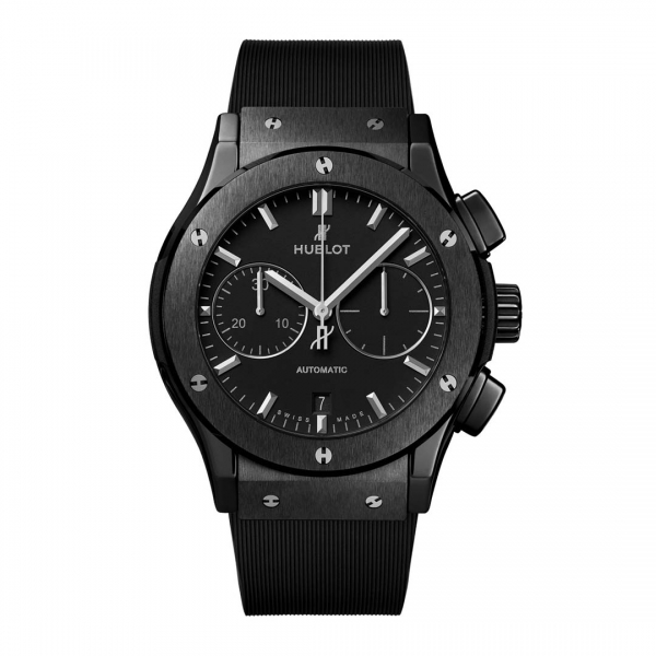 Hublot Men Classic Fusion Chronograph Black Magic 45 mm (1)