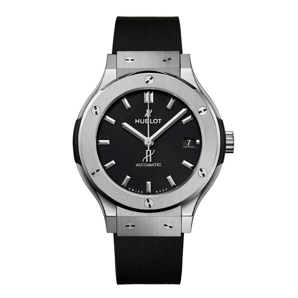 Hublot Women Classic Fusion Titanium 38 mm-Black (1)