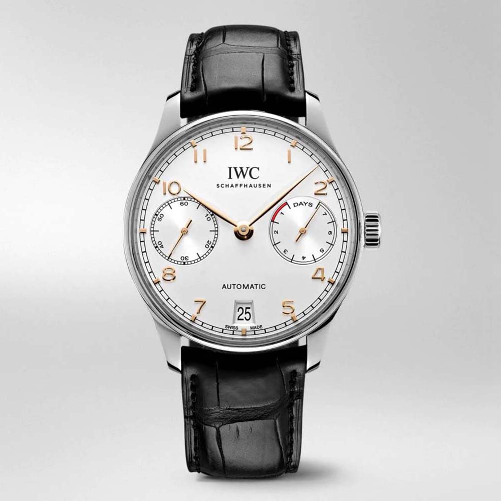 IWC Men Portugieser Automatic 42.3 mm in Stainless Steel-Silver 2 (1)