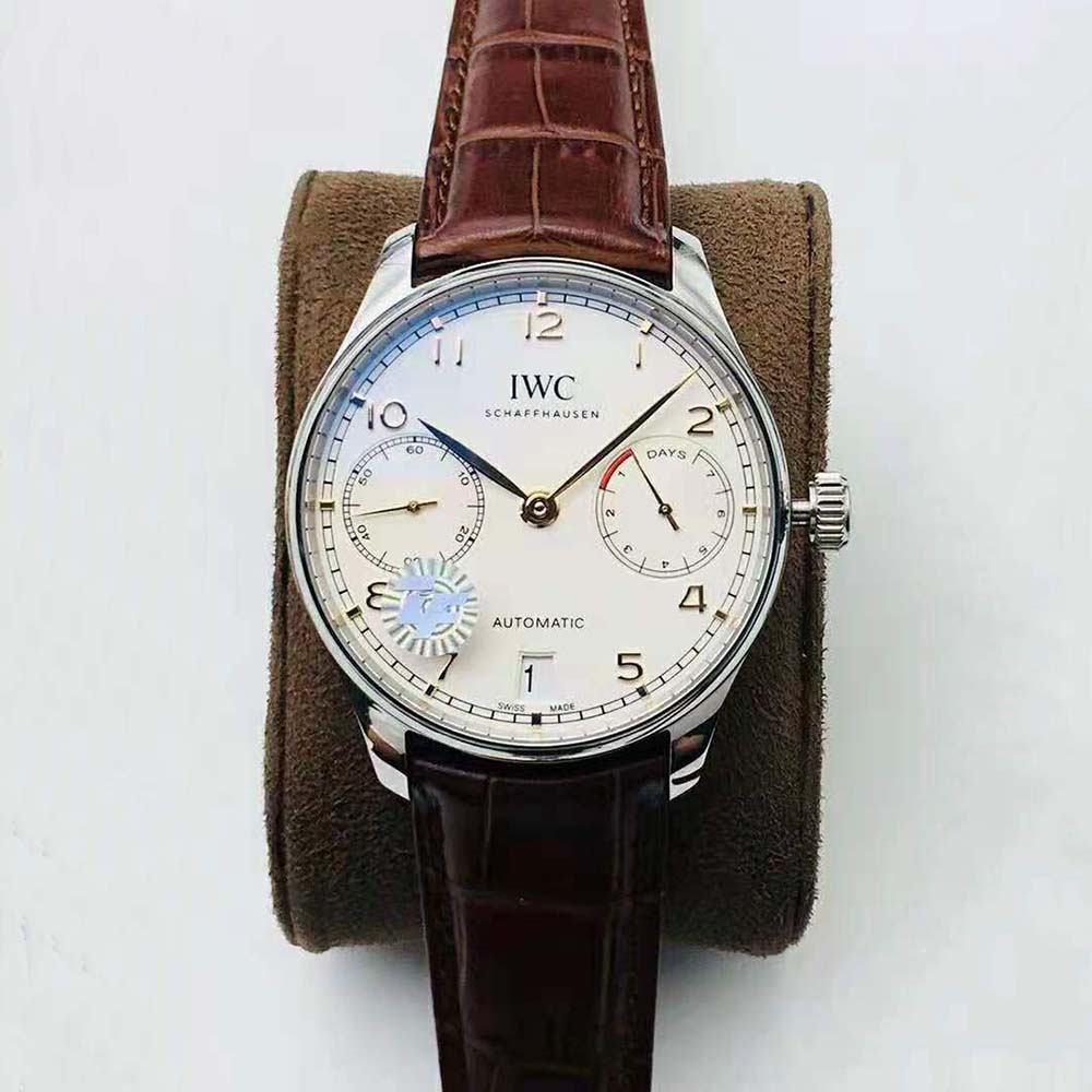 IWC Men Portugieser Automatic 42.3 mm in Stainless Steel-Silver 2 (2)