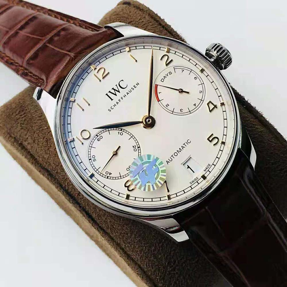 IWC Men Portugieser Automatic 42.3 mm in Stainless Steel-Silver 2 (3)
