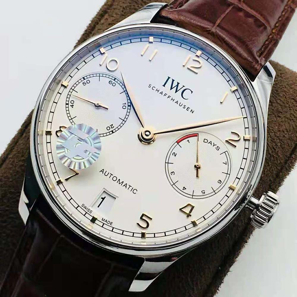 IWC Men Portugieser Automatic 42.3 mm in Stainless Steel-Silver 2 (4)