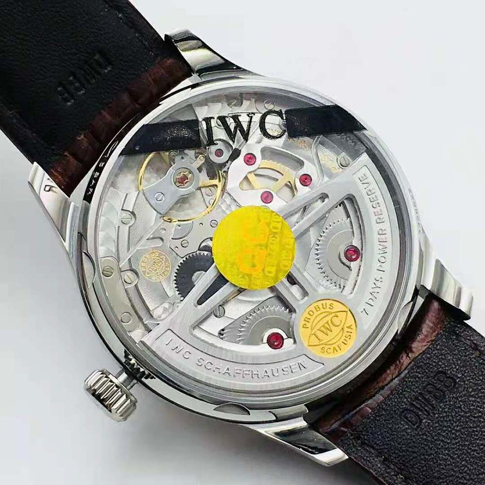 IWC Men Portugieser Automatic 42.3 mm in Stainless Steel-Silver 2 (7)