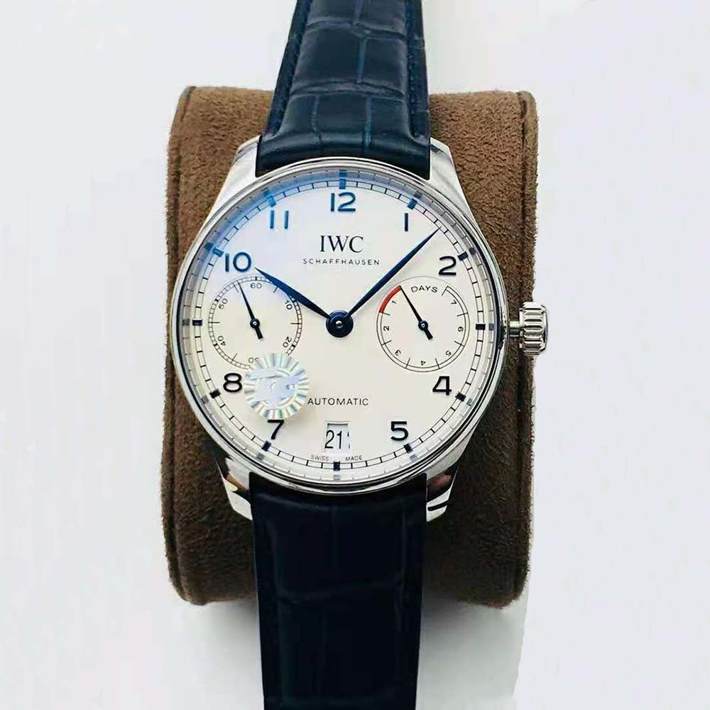 IWC Men Portugieser Automatic 42.3 mm in Stainless Steel-Silver (2)
