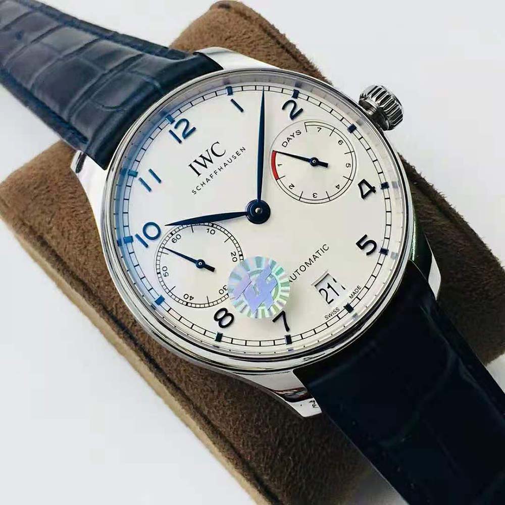 IWC Men Portugieser Automatic 42.3 mm in Stainless Steel-Silver (3)