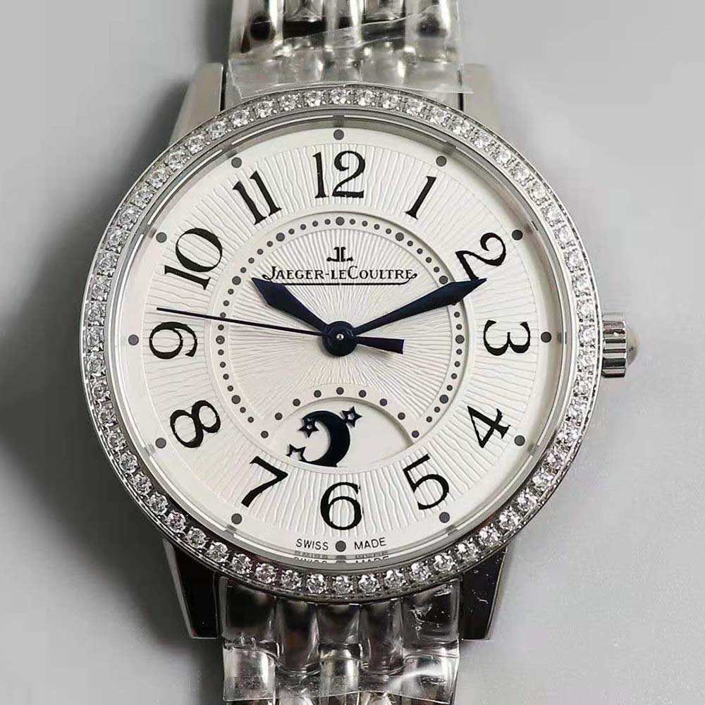 Jaeger-LeCoultre Women Rendez-Vous Classic 34 mm in Stainless Steel-White (4)