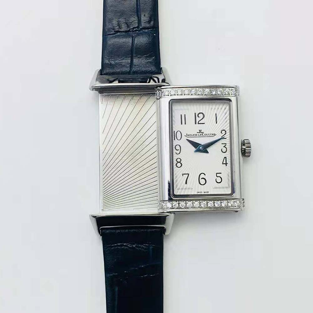 Jaeger-LeCoultre Women Reverso One Monoface 40.1 mm Quartz in Stainless Steel-Silver (7)