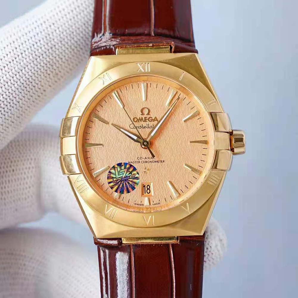 Omega Men Constellation Co‑Axial Master Chronometer 39 mm in Yellow Gold (2)