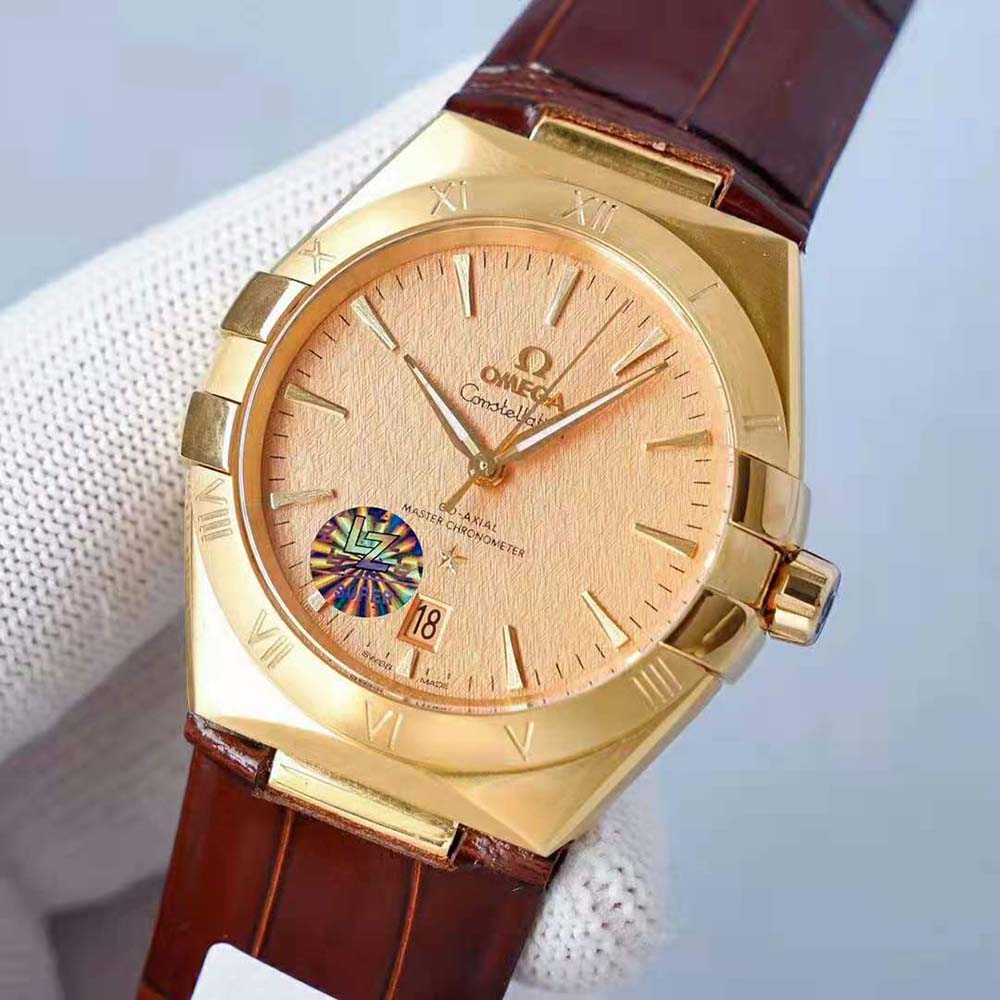 Omega Men Constellation Co‑Axial Master Chronometer 39 mm in Yellow Gold (3)