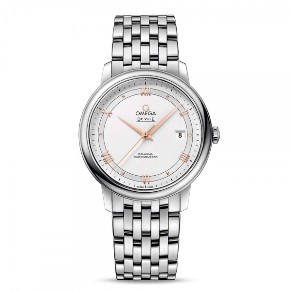 Omega Men De Ville Prestige Co‑Axial Chronometer 39.5 mm-Silver