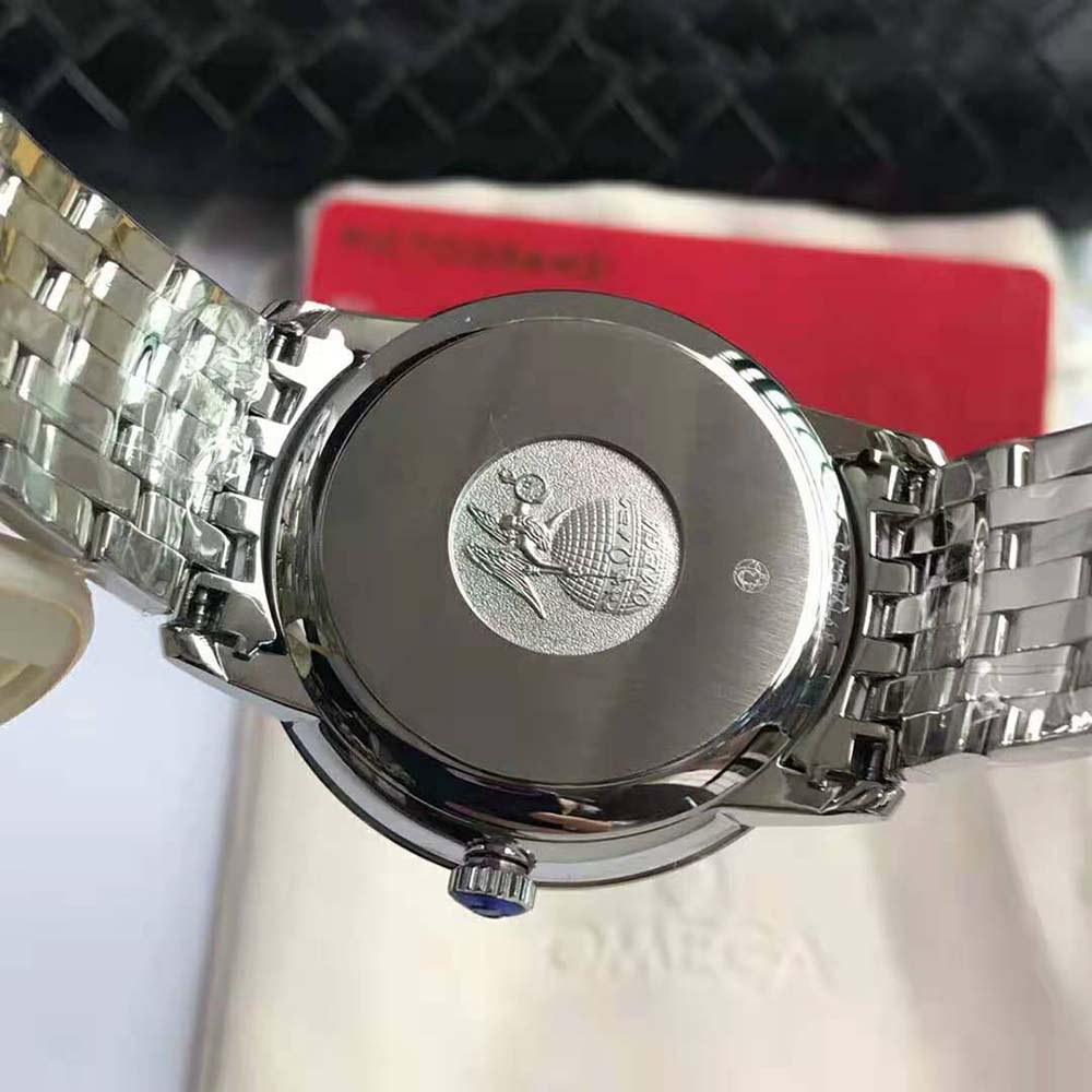 Omega Men De Ville Prestige Co‑Axial Chronometer 39.5 mm-Silver (6)