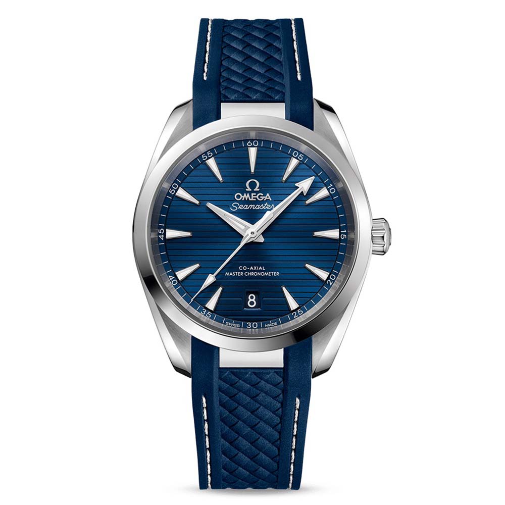 Omega Men Seamaster Aqua Terra 150M Co‑Axial Master Chronometer 38 mm-Blue (1)