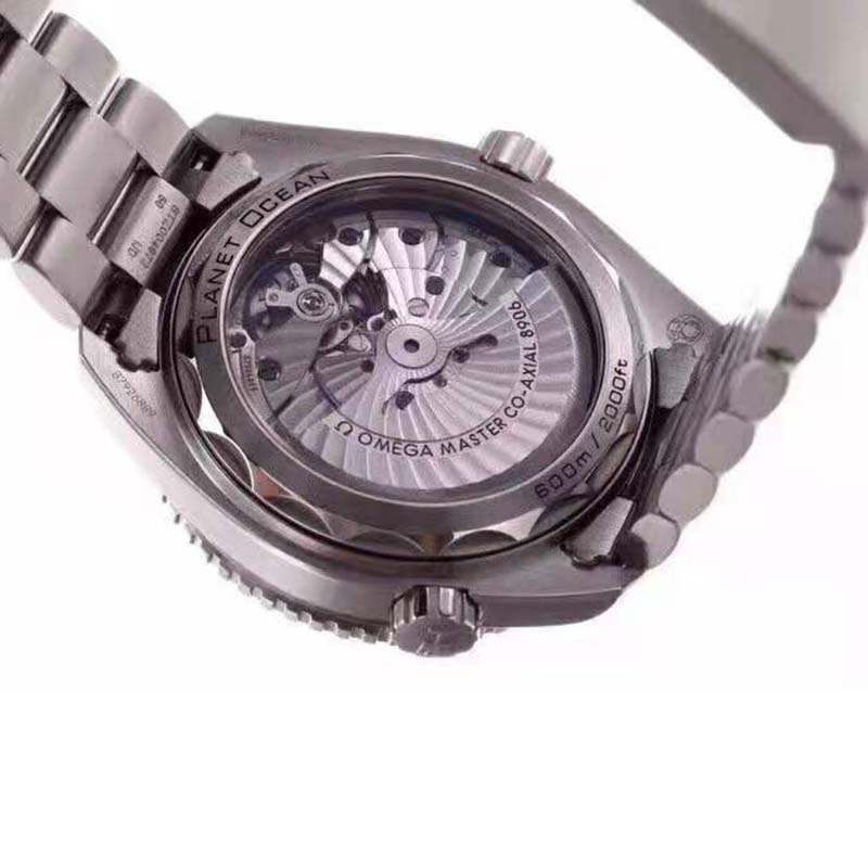 Omega Men Seamaster Planet Ocean 600M Co‑axial Master Chronometer GMT 43.5 mm-Black (8)