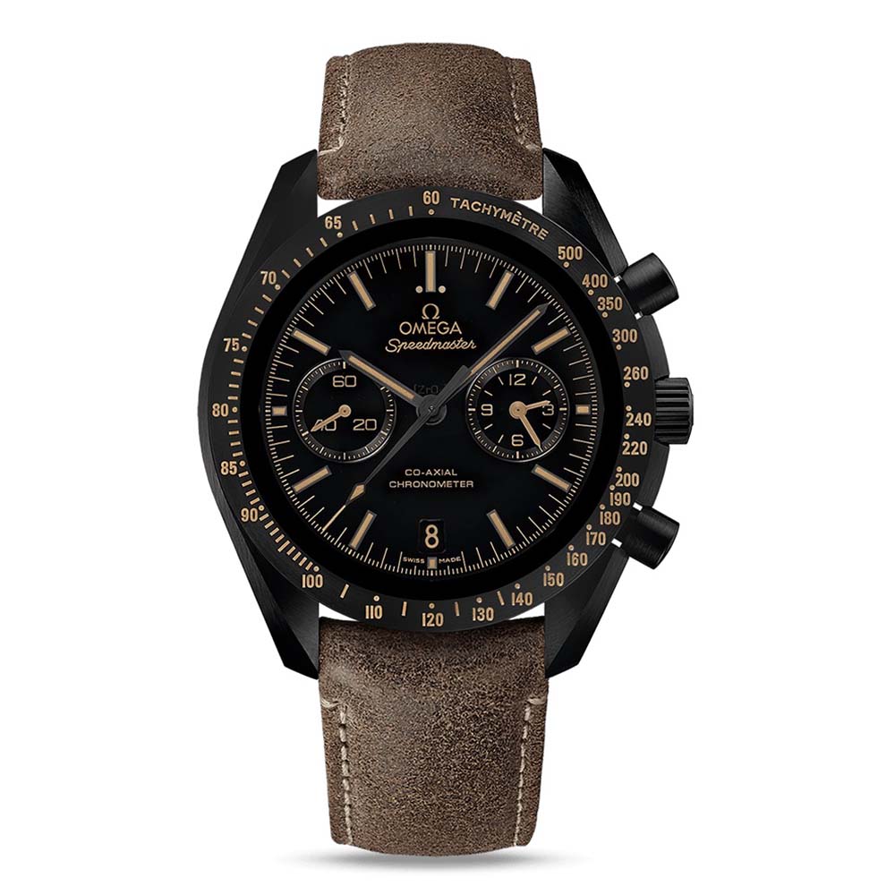 Omega Men Speedmaster Dark Side of the Moon Co‑Axial Chronometer Chronograph 44.25 mm-Black