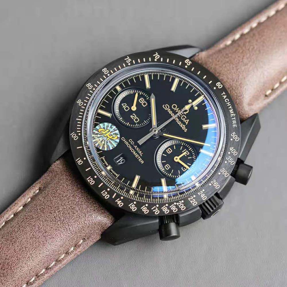 Omega Men Speedmaster Dark Side of the Moon Co‑Axial Chronometer Chronograph 44.25 mm-Black (3)