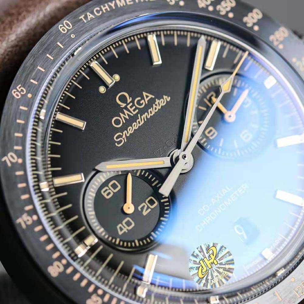 Omega Men Speedmaster Dark Side of the Moon Co‑Axial Chronometer Chronograph 44.25 mm-Black (5)