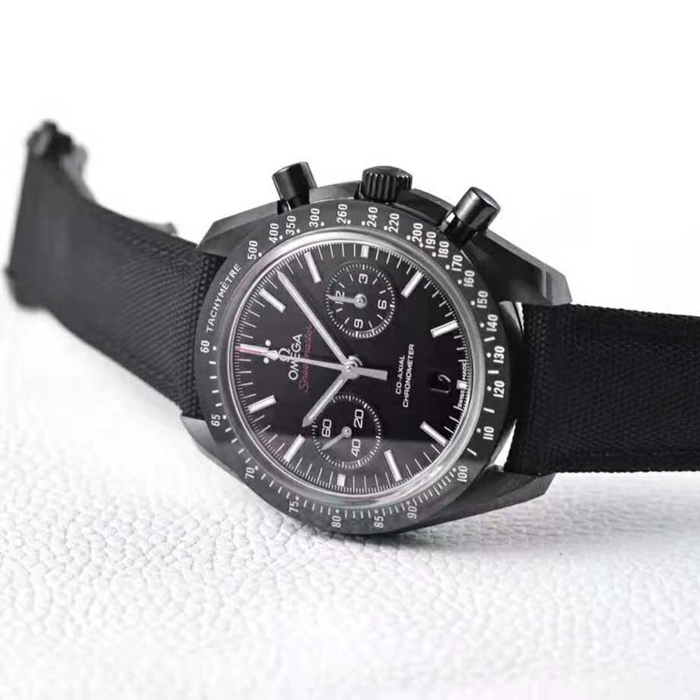 Omega Men Speedmaster Dark Side of the Moon Co‑Axial Chronometer Chronograph 44.25 mm in Black Ceramic (3)