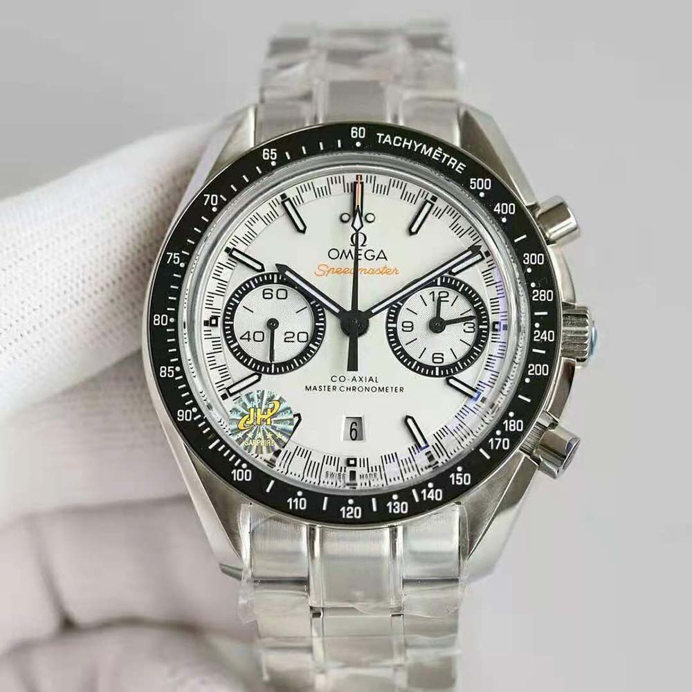 Omega Men Speedmaster Racing Co‑Axial Master Chronometer Chronograph 44.25 mm-White (2)