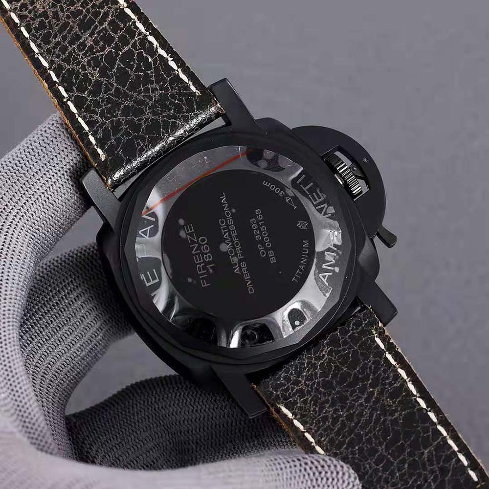 Panerai Men Luminor Submersible 1950 3 Days Automatic Ceramica 47mm-Black (7)