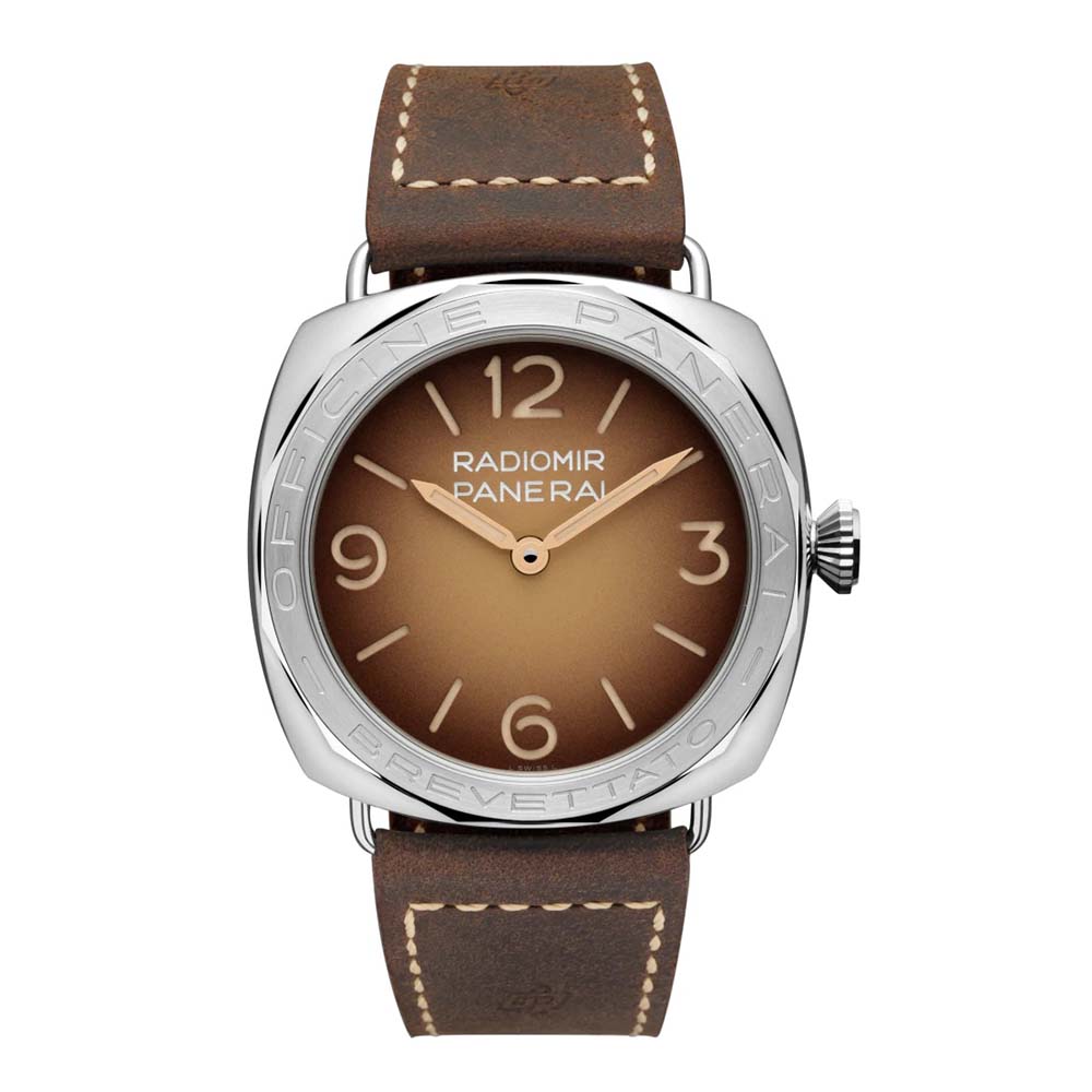 Panerai Men Radiomir 3 Days Acciaio 47mm-Brown (1)