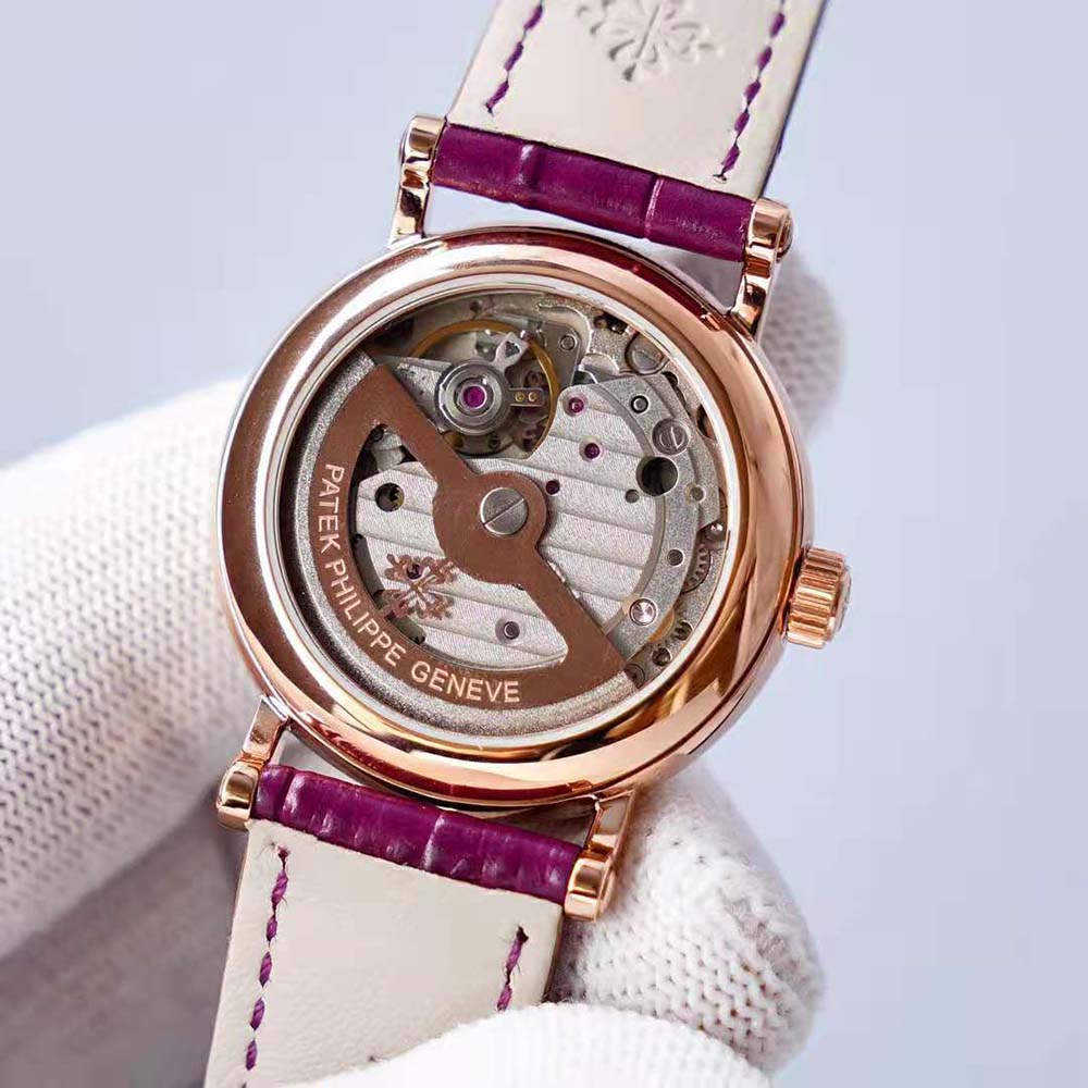 Patek Philippe Women Calatrava Self-winding 34.6 mm in Rose Gold (6)