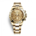 Rolex Men Cosmograph Daytona Professional Watches Oyster 40 mm in Yellow Gold