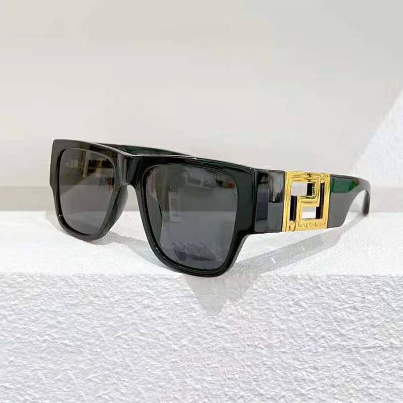 Versace Men Greca Sunglasses-Black (3)