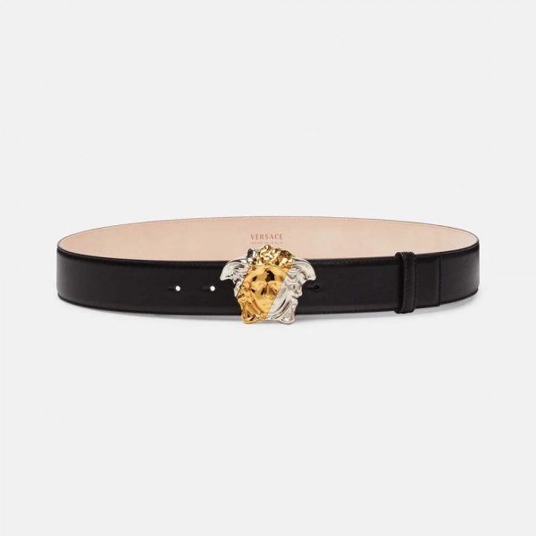 Versace Men Palazzo Dia Belt-Black (1)