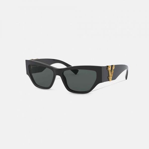 Versace Women Virtus Cat-Eye Sunglasses-Black