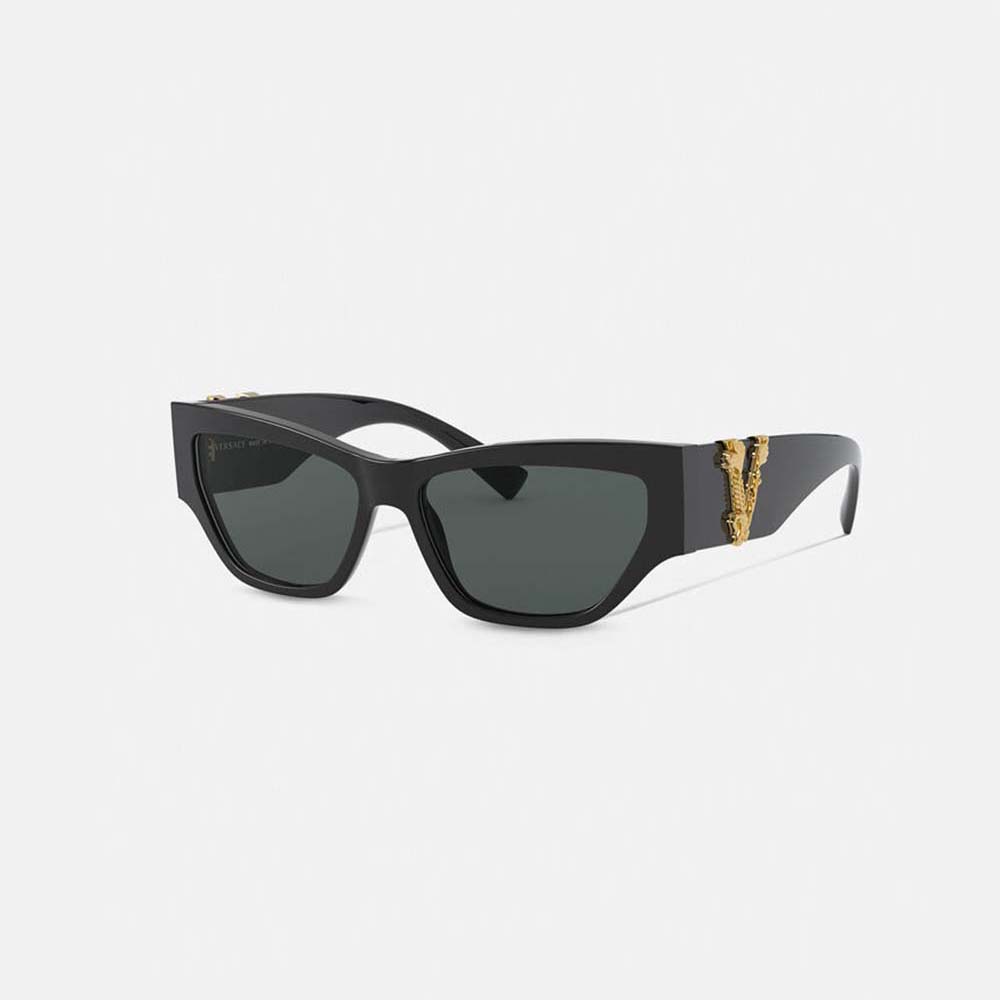 Versace Women Virtus Cat-Eye Sunglasses-Black (1)