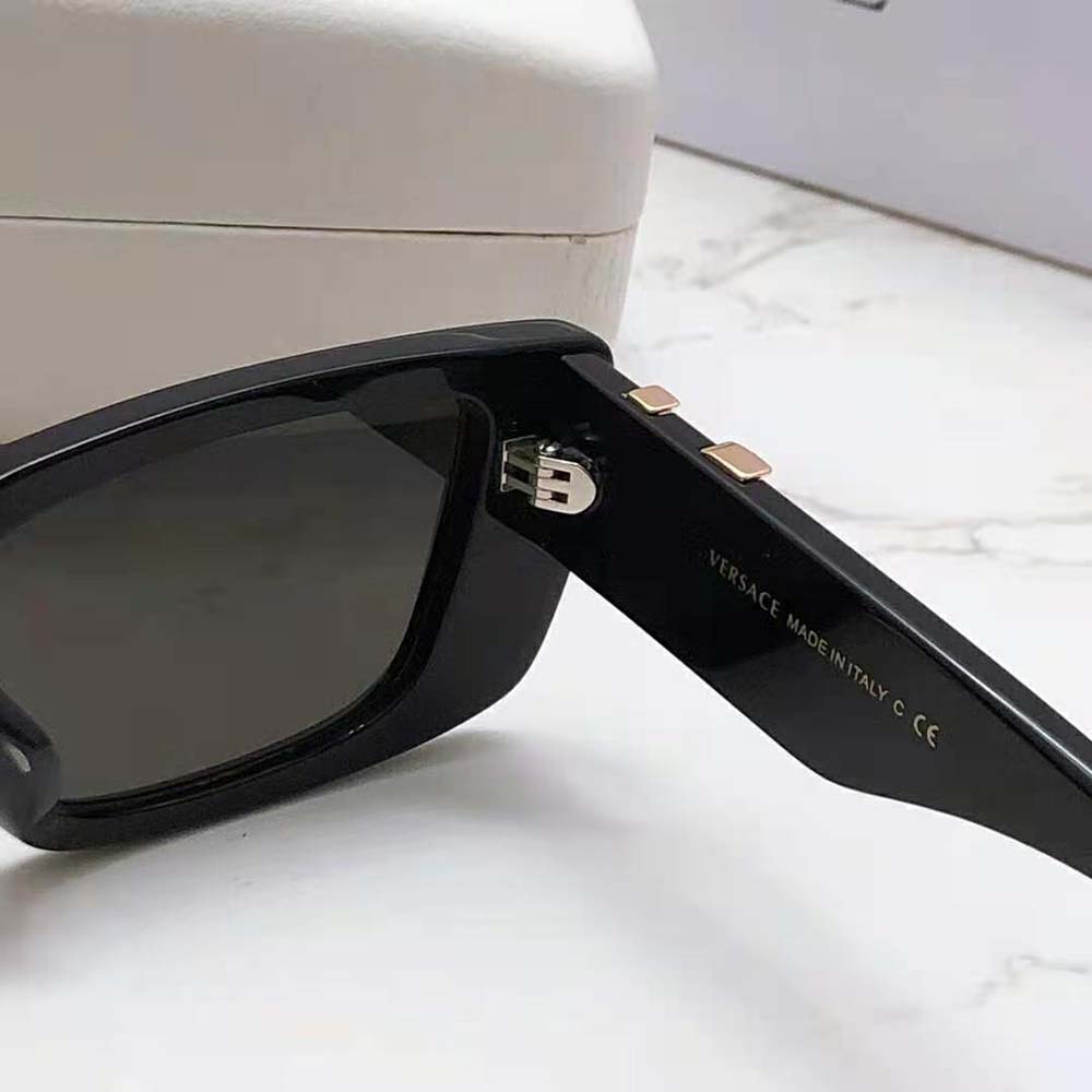 Versace Women Virtus Cat-Eye Sunglasses-Black (6)