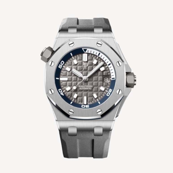 Audemars Piguet Men Royal Oak Offshore Diver 42 mm in Stainless Steel-Silver (1)