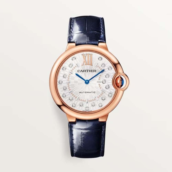 Cartier Women Ballon Bleu De Cartier wWatch 36 mm Self-winding in Rose Gold (1)