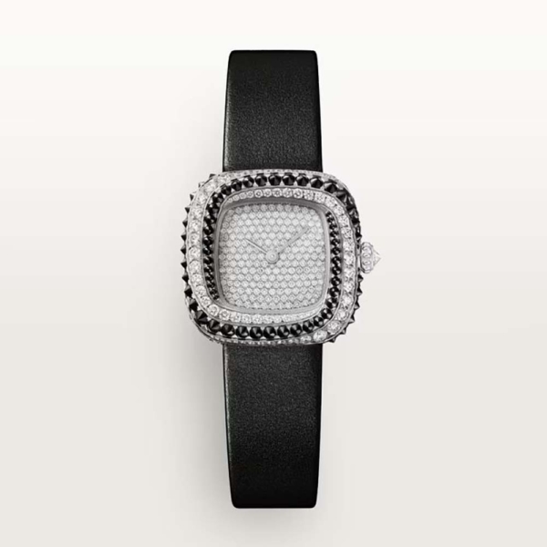 Cartier Women Coussin de Cartier Watch Quartz movement in 18K White Gold (1)