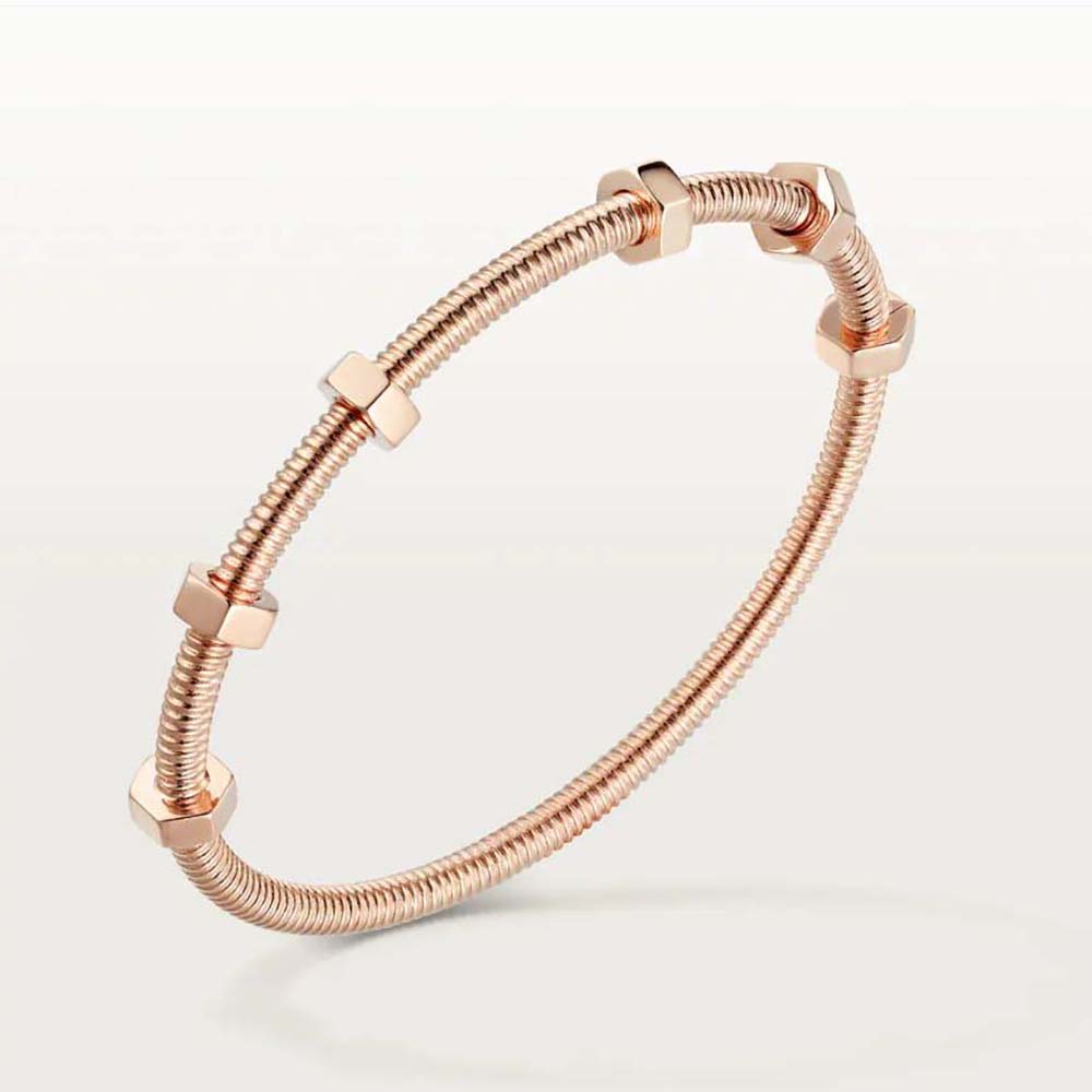 Cartier Women Ecrou De Cartier Bracelet in Rose Gold